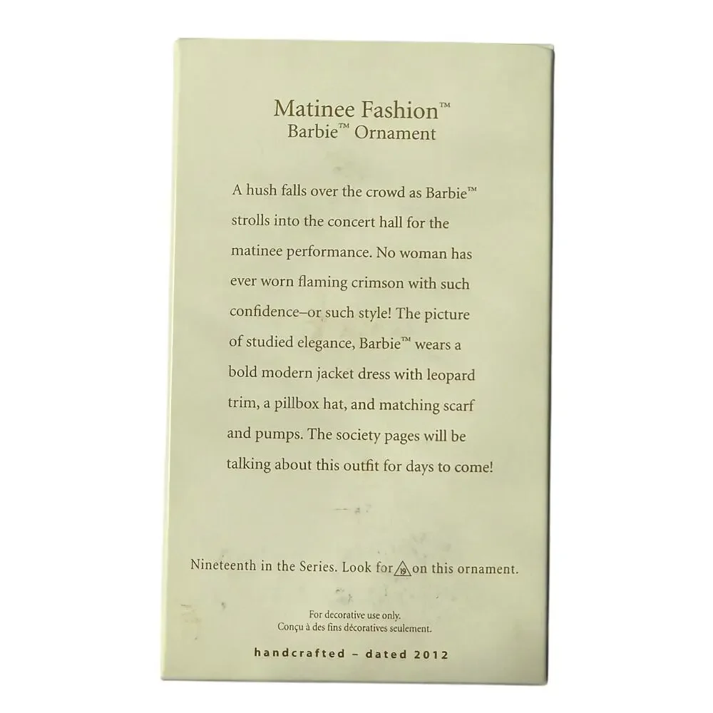 Hallmark keepsake ornament